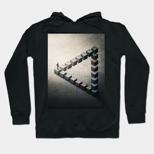 triangle illusion Hoodie